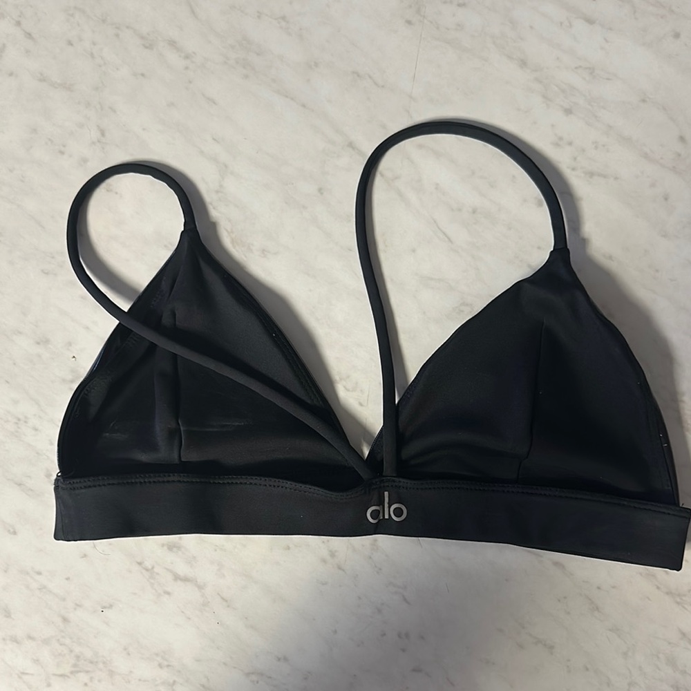 Alo Black Bralette